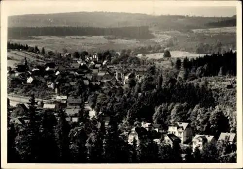 Ak Finsterbergen Friedrichroda im Thüringer Wald, Totalansicht