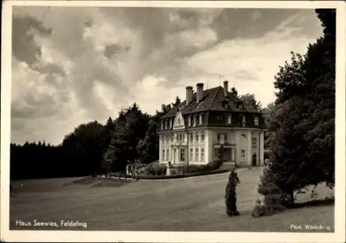 Ak Feldafing am Starnberger See Oberbayern, Haus Seewies