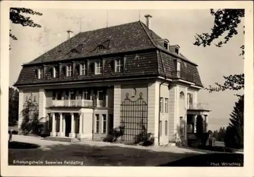 Ak Feldafing am Starnberger See Oberbayern, Haus Seewies