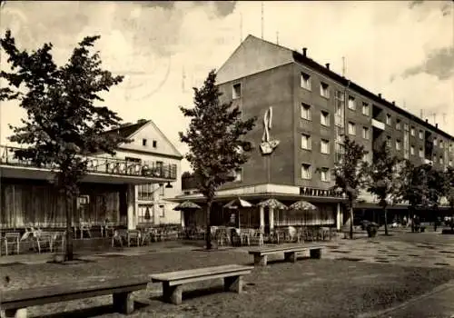 Ak Frankfurt an der Oder, Milchbar, Kaffeetasse, Magistrale