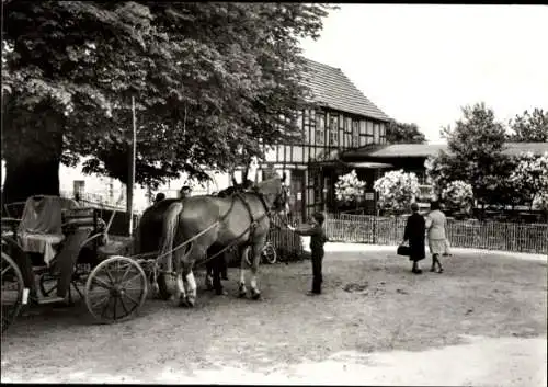 Ak Falkenstein in der Oberpfalz, Burg Falkenstein, HO-Gaststätte Gartenhaus