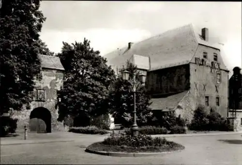 Ak Harzgerode am Harz, Schlossberg, ehemaliges Schloss