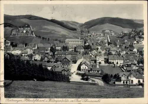 Ak Furtwangen im Schwarzwald, Gesamtansicht
