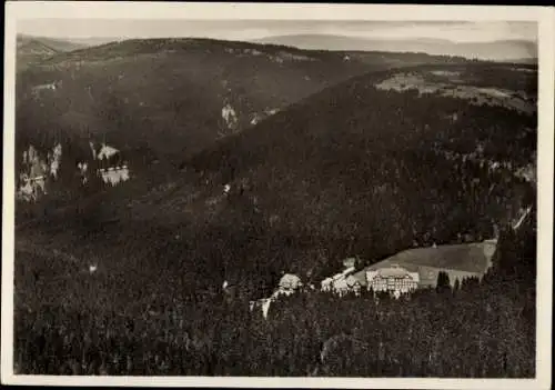 Ak Ruhestein Baiersbronn im Schwarzwald, Hotel Kurhaus Ruhestein, Panorama