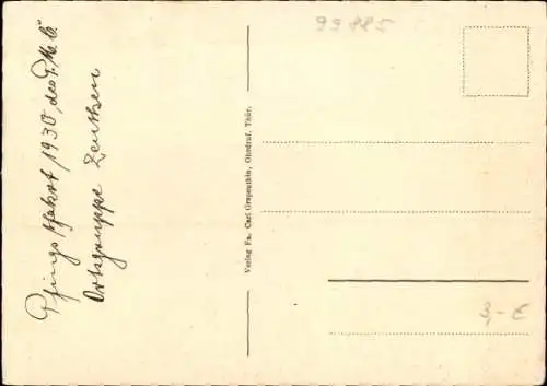 Ak Ohrdruf in Thüringen, Waldidyll, Scherershütte