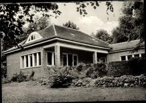 Ak Insel Hiddensee in der Ostsee, Gerhart-Hauptmann-Haus