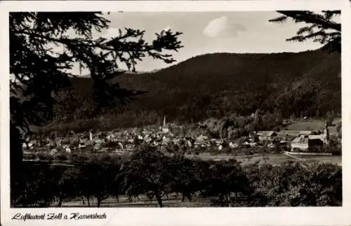 Ak Zell am Harmersbach Schwarzwald Baden, Gesamtansicht