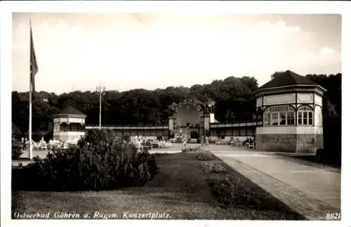 Ak Ostseebad Göhren auf Rügen, Konzertplatz