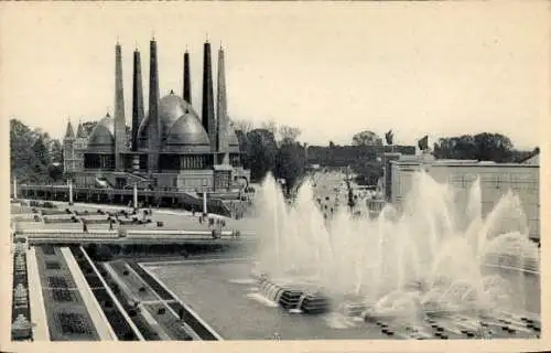 Ak Brüssel Brüssel, Ausstellung 1935, Palais de la Vie Catholique