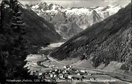 Ak Mallnitz in Kärnten, Panorama, Hohe Tauern, Ankogelgruppe