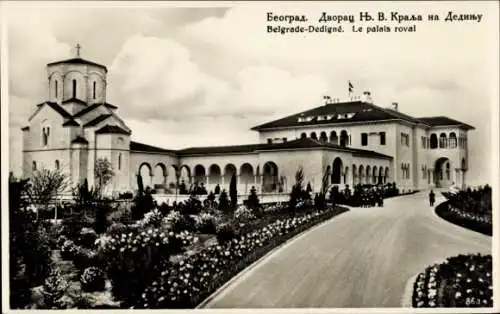 Ak Dedigné Beograd Belgrad Serbien, königlicher Palast