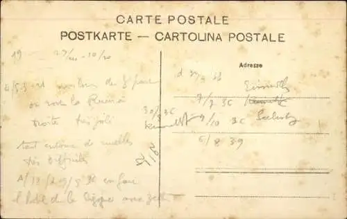 Ak Luzern Stadt Schweiz, Rathaus