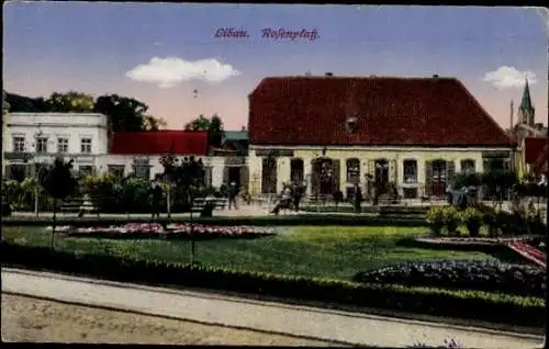 Ak Liepaja Libau Lettland, Rosenplatz