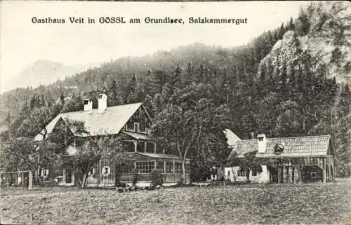 Ak Gössl Gößl am Grundlsee Steiermark, Gasthof Veit