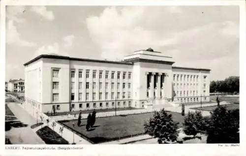 Ak Kraków Krakau Polen, Regierungsgebäude, Bergakademie