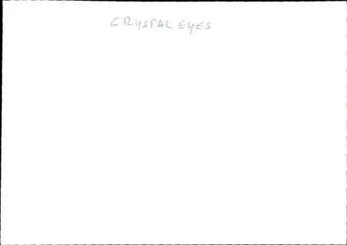 Ak Musikgruppe Crystal Eyes, Cover Dead City Dreaming, Autogramm