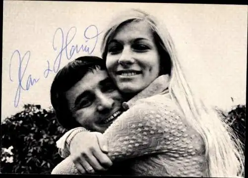 Ak Sänger Han und Hanit, Portrait, Autogramm