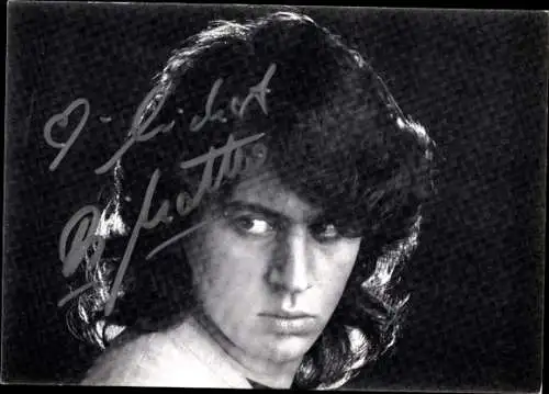Ak Sänger Di Matteo, Portrait, Autogramm