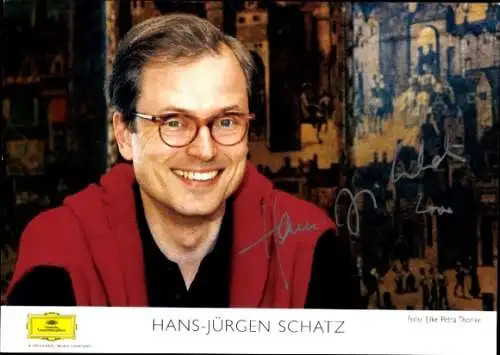 Ak Schauspieler Hans-Jürgen Schatz, Portrait, Autogramm