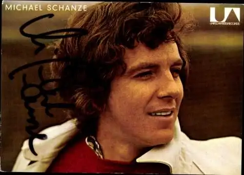 Ak Schauspieler und Sänger Michael Schanze, Portrait, Autogramm