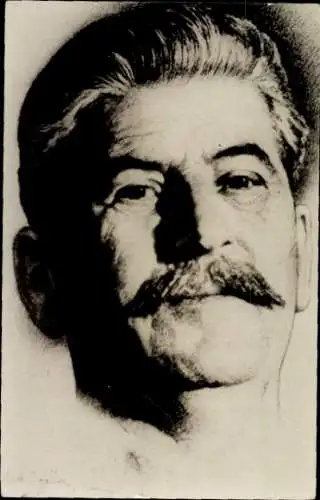 Ak Josef Stalin, Ministerpräsident der Sowjetunion, Portrait