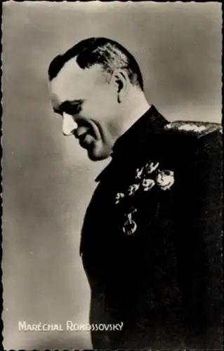 Ak Konstantin Konstantinowitsch Rokossowski, Marschall der Sowjetunion