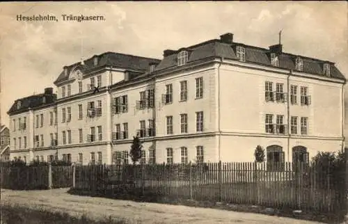 Ak Hässleholm Schweden, Trängkasern