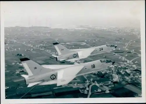 Foto Französische Militärflugzeuge, Vought F8 Crusader, Aeronavale