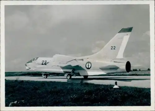 Foto Französisches Militärflugzeug Vought F8 Crusader