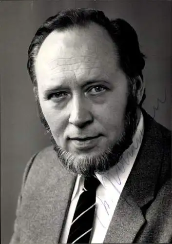 Ak Politiker Hans H. Gattermann, Portrait, Autogramm