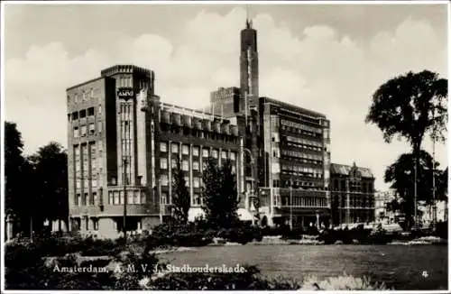 Ak Amsterdam Nordholland Niederlande, Stadhouderskade