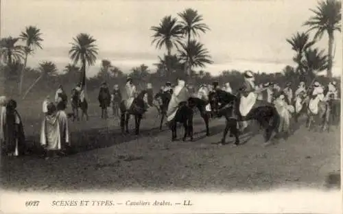 AK-Szenen und -Typen, Arabische Reiter