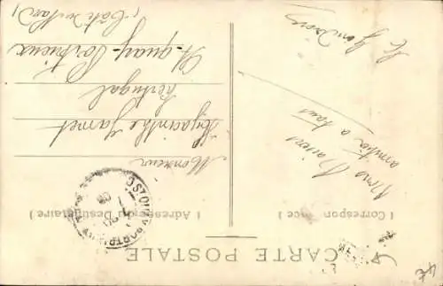 Ak Mädchen spielt mit einem Diabolo