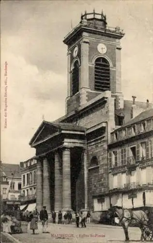 Ak Maubiège Nord, Kirche Saint-Pierre