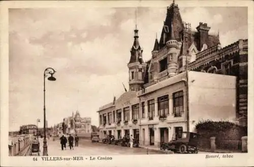 Ak Villers sur Mer Calvados, Casino