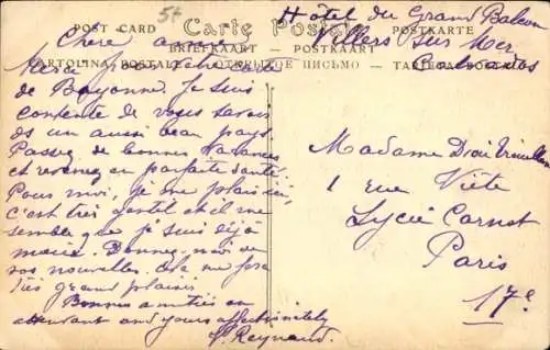 Ak Villers sur Mer Calvados, Gesamtansicht