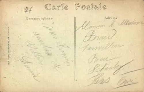 Ak Villers sur Mer Calvados, Vue generale sur l'Embouchure de la Seine