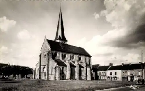 Ak Villeneuve le Comte Seine et Marne, Kirche