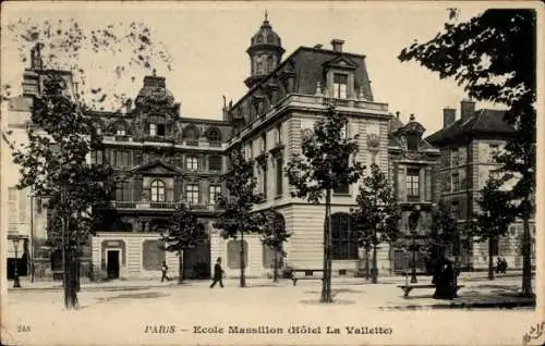 Ak Paris IV, Massillon-Schule