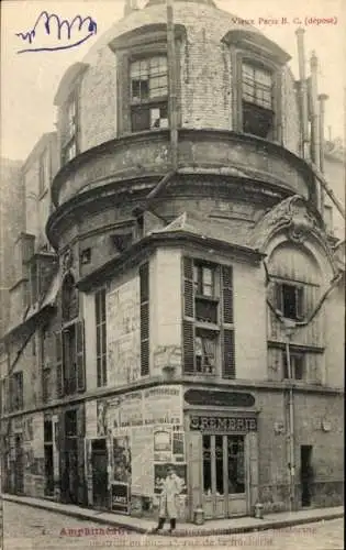 Ak Paris V, Rue de la Bûcherie, Amphitheater