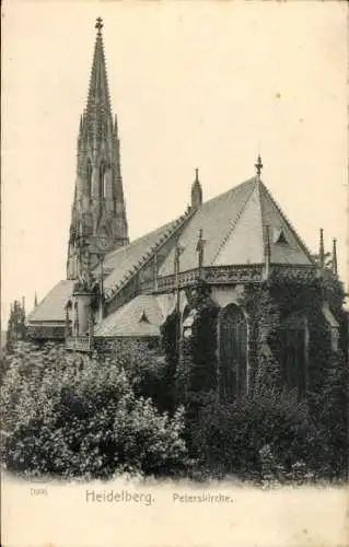 Ak Heidelberg am Neckar, Sankt Peterskirche