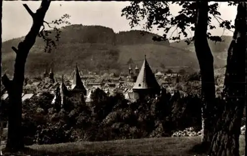 Ak Goslar am Harz, Blick vom Petersberg