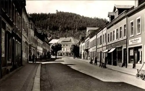 Ak Bad Gottleuba in Sachsen, Ernst Thälmann Straße, Konditorei