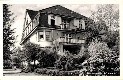 Ak Bad Gottleuba in Sachsen, Sanatorium der SVA, Haus F2