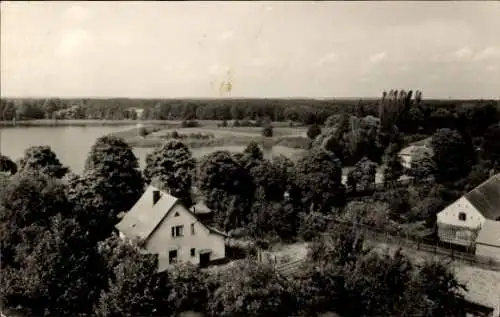 Ak Groß Köris im Kreis Dahme Spreewald, Blick vom Kirchturm