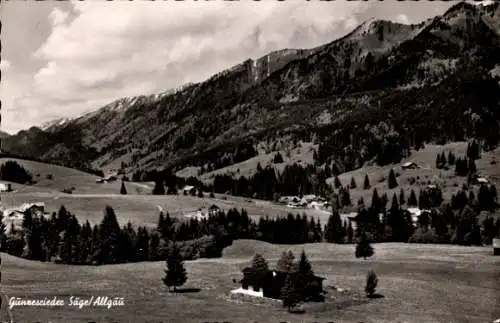 Ak Gunzesried Blaichach im Allgäu, Gunzesrieder Säge