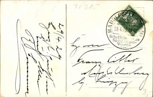 Ak Radolfzell am Bodensee, Teilansicht