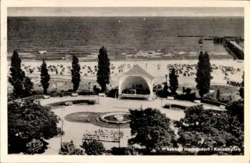 Ak Ostseebad Heringsdorf auf Usedom, Konzertplatz