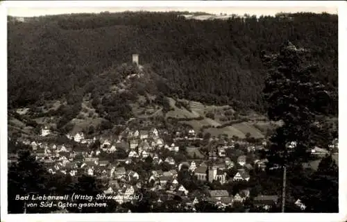 Ak Bad Liebenzell im Schwarzwald, Panorama, von Süd-Osten gesehen