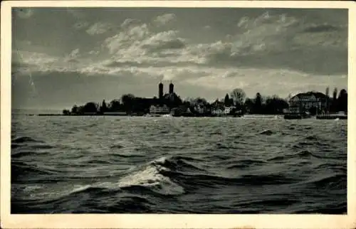 Ak Friedrichshafen am Bodensee, Gesamtansicht